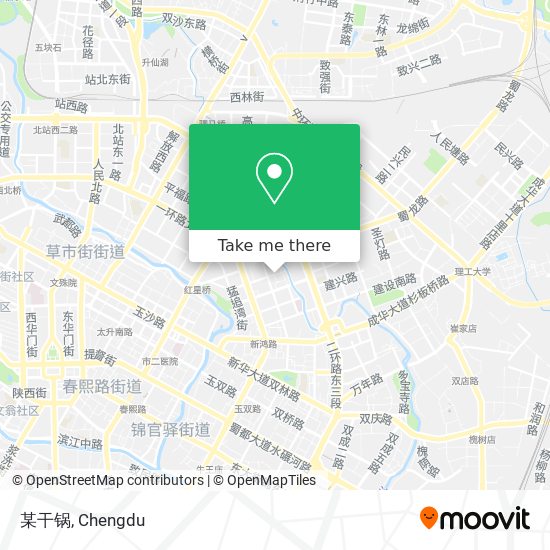 某干锅 map