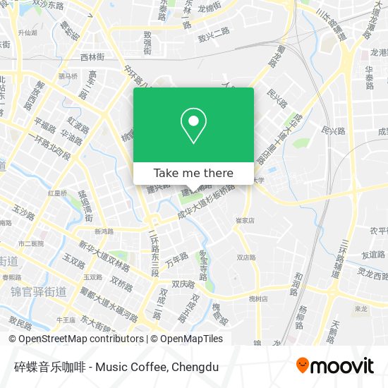 碎蝶音乐咖啡 - Music Coffee map