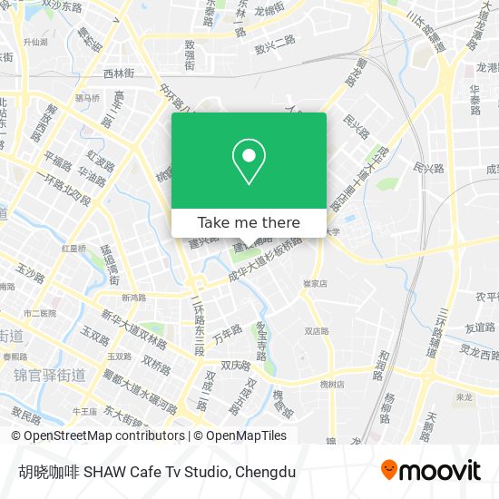 胡晓咖啡 SHAW Cafe Tv Studio map