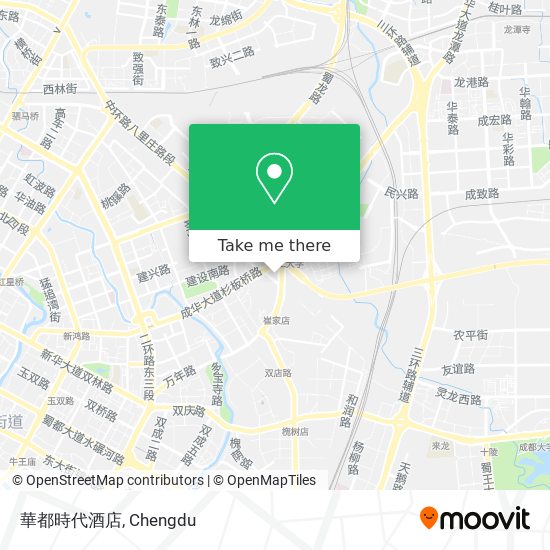華都時代酒店 map