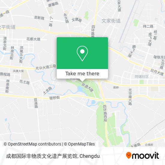 成都国际非物质文化遗产展览馆 map