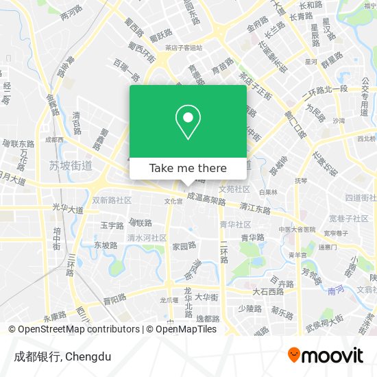 成都银行 map