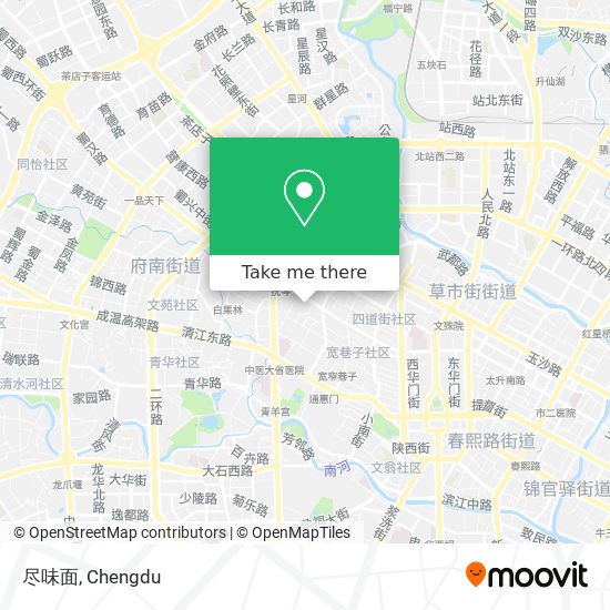 尽味面 map