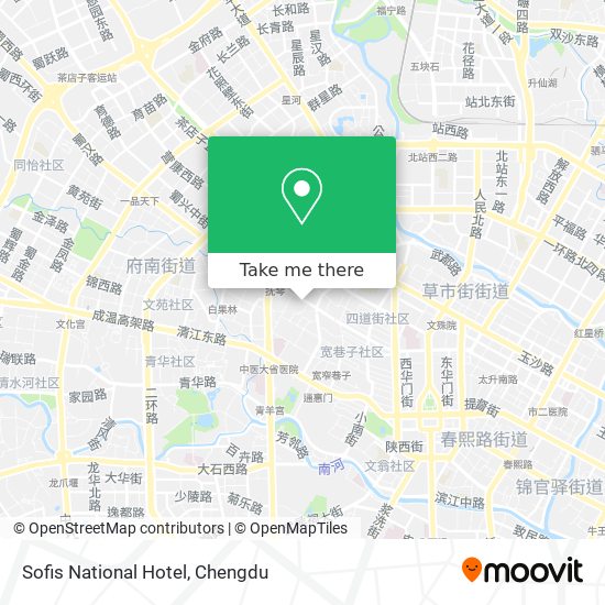 Sofis National Hotel map