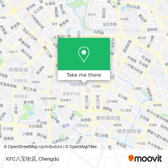 KFC八宝街店 map