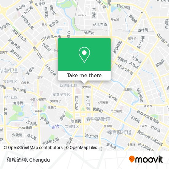 和席酒楼 map