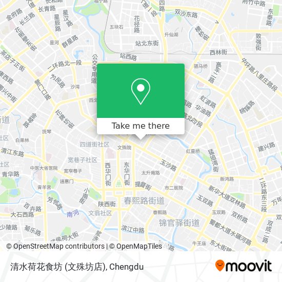 清水荷花食坊 (文殊坊店) map