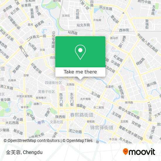 金芙蓉 map