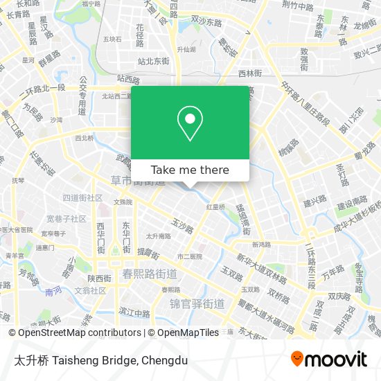 太升桥 Taisheng Bridge map