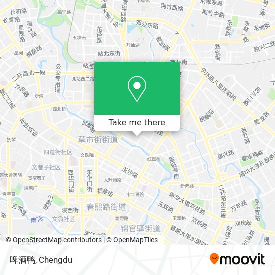 啤酒鸭 map