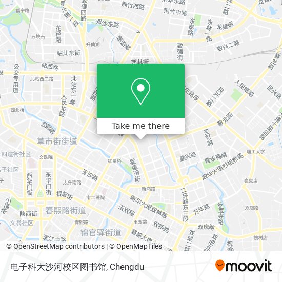 电子科大沙河校区图书馆 map