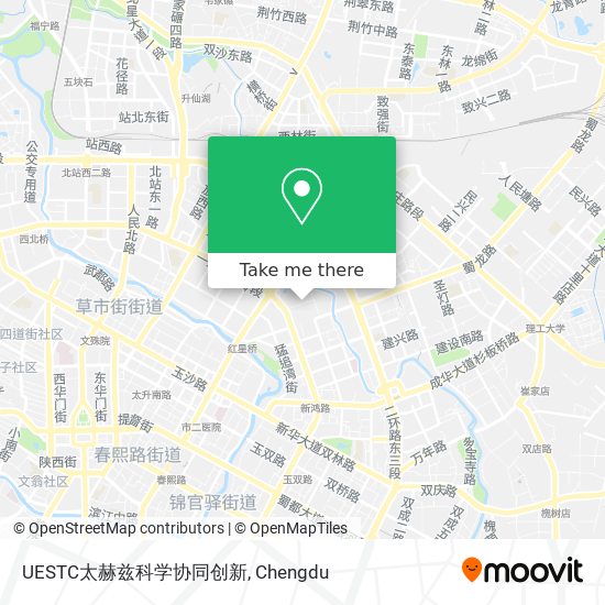 UESTC太赫兹科学协同创新 map