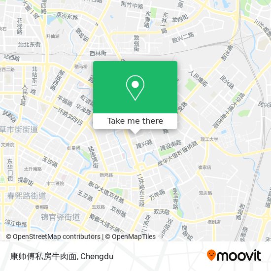 康师傅私房牛肉面 map