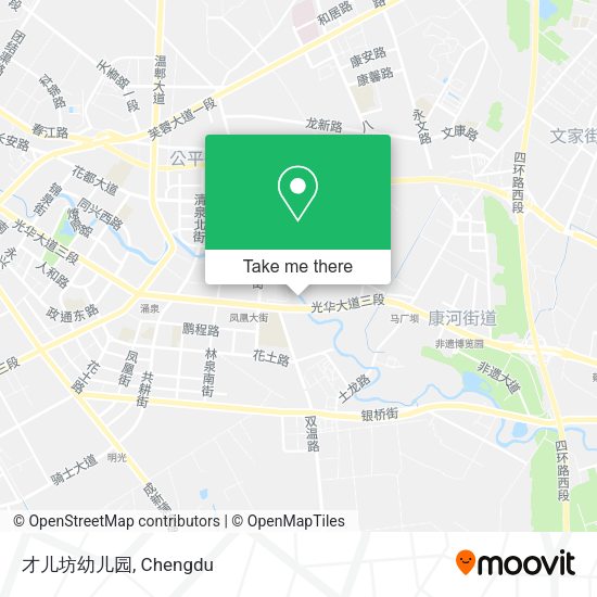 才儿坊幼儿园 map