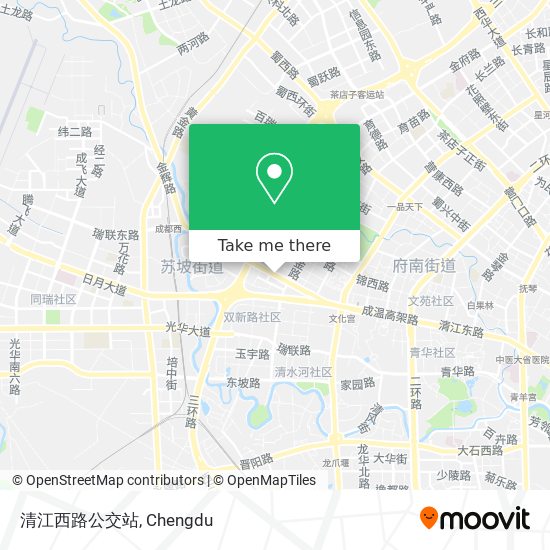清江西路公交站 map