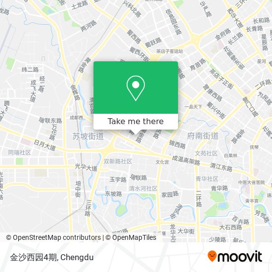 金沙西园4期 map