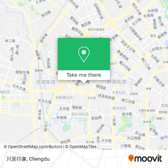 川派印象 map