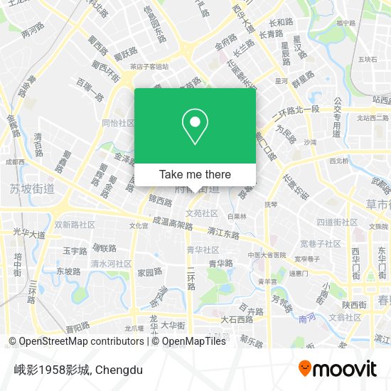 峨影1958影城 map
