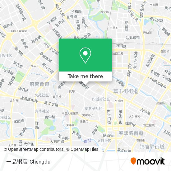 一品粥店 map