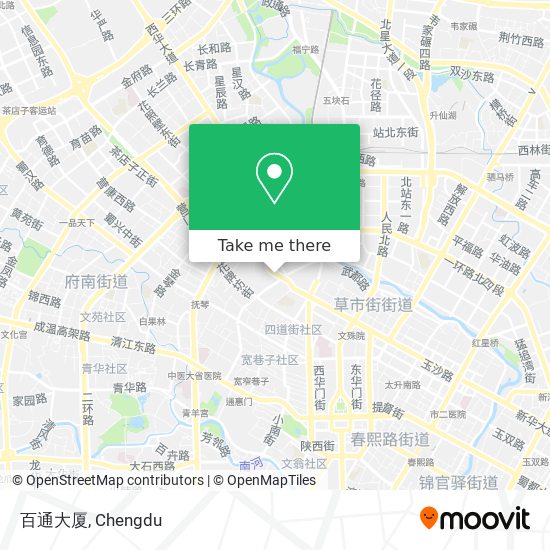 百通大厦 map