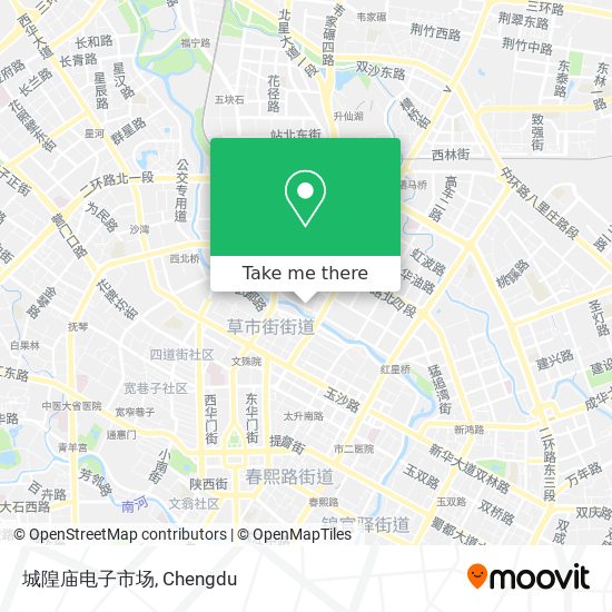 城隍庙电子市场 map