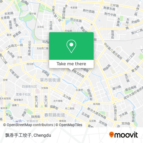 飘香手工饺子 map