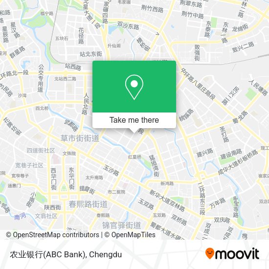 农业银行(ABC Bank) map