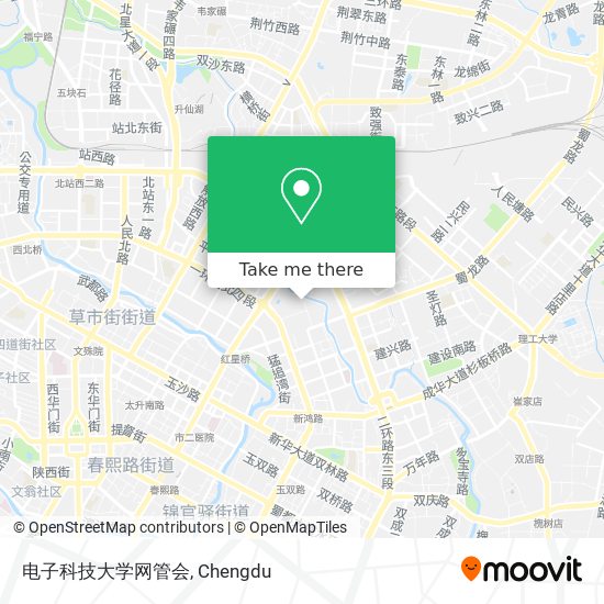 电子科技大学网管会 map