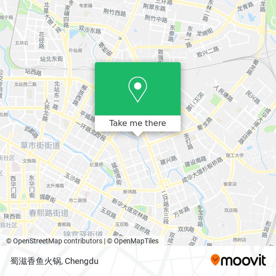 蜀滋香鱼火锅 map