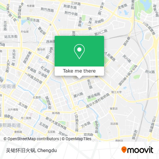 吴铭怀旧火锅 map