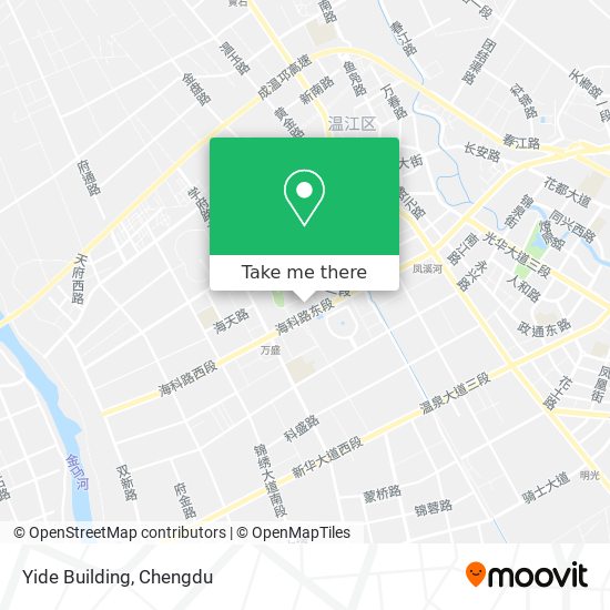 Yide Building map