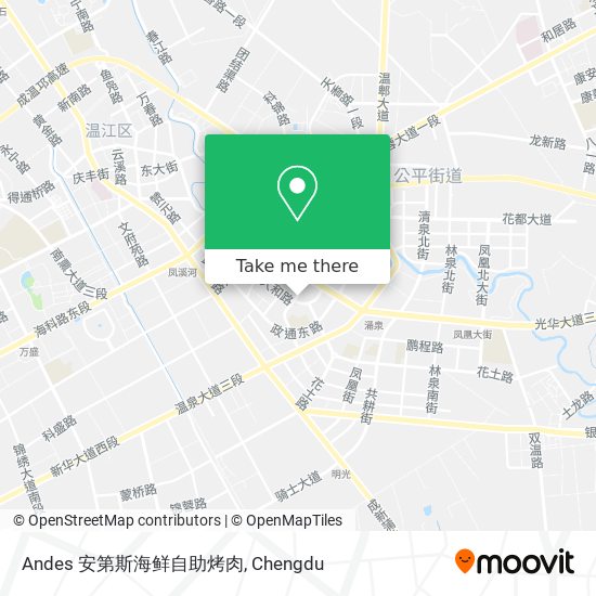 Andes 安第斯海鲜自助烤肉 map