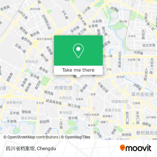 四川省档案馆 map