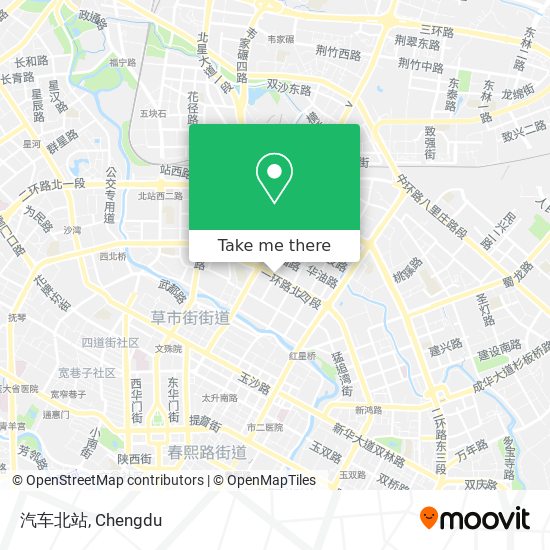 汽车北站 map