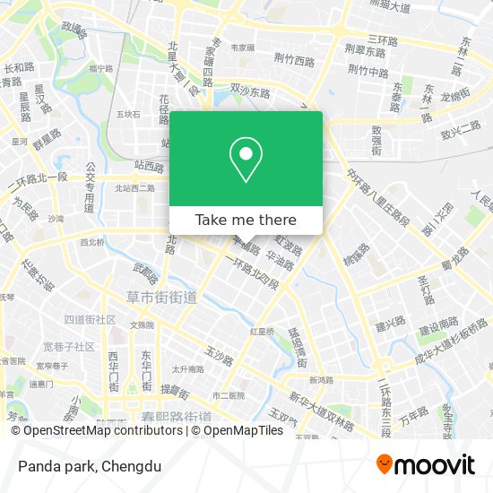 Panda park map