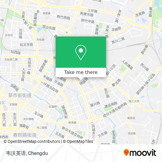 韦沃英语 map