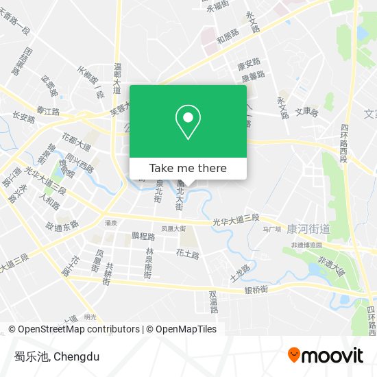 蜀乐池 map