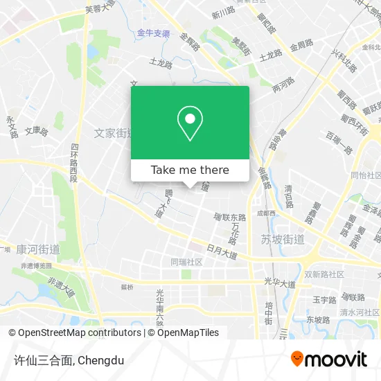 许仙三合面 map