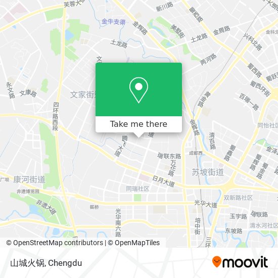 山城火锅 map