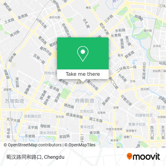 蜀汉路同和路口 map