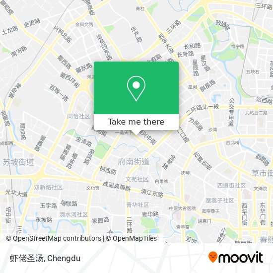 虾佬圣汤 map