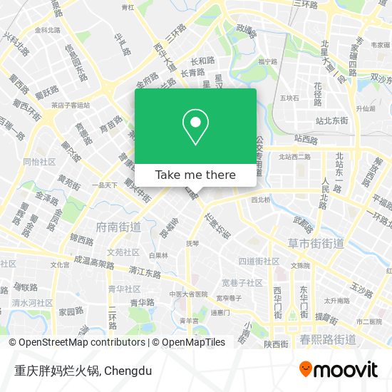 重庆胖妈烂火锅 map