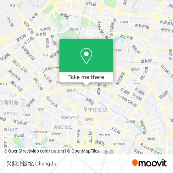 兴熙北饭馆 map