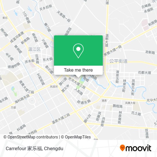 Carrefour 家乐福 map