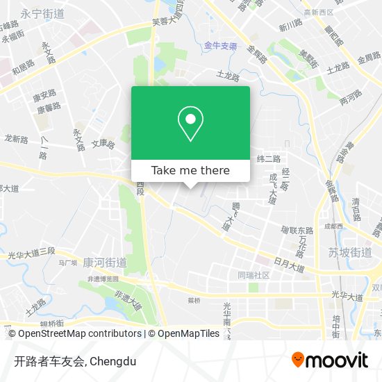 开路者车友会 map
