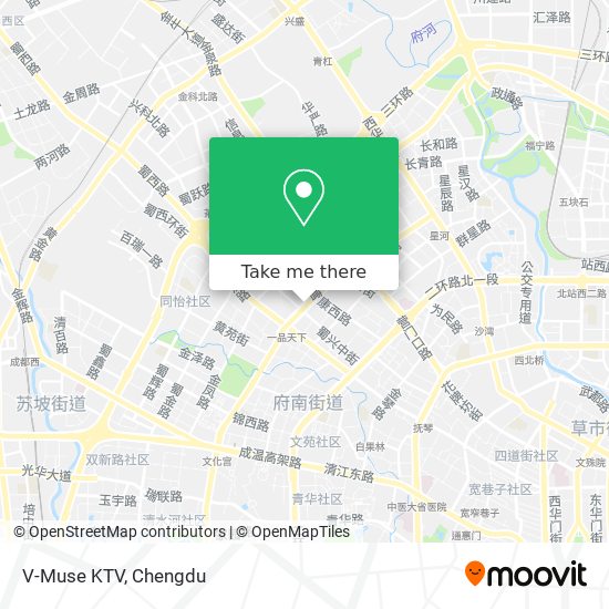 V-Muse KTV map
