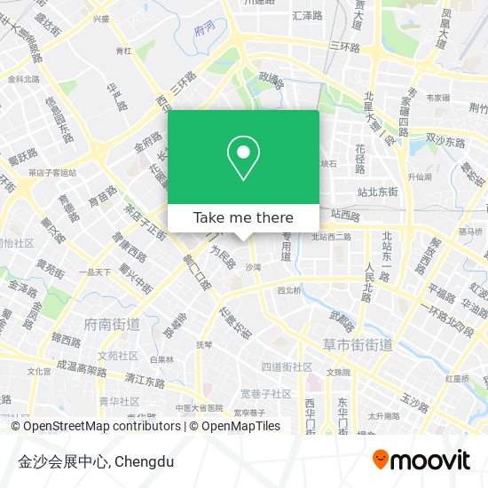 金沙会展中心 map