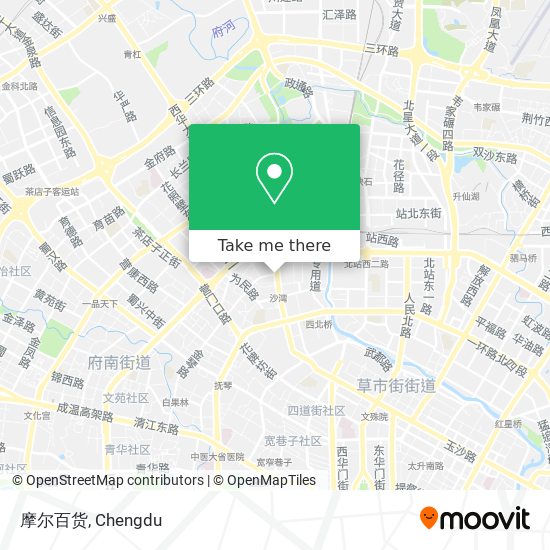 摩尔百货 map