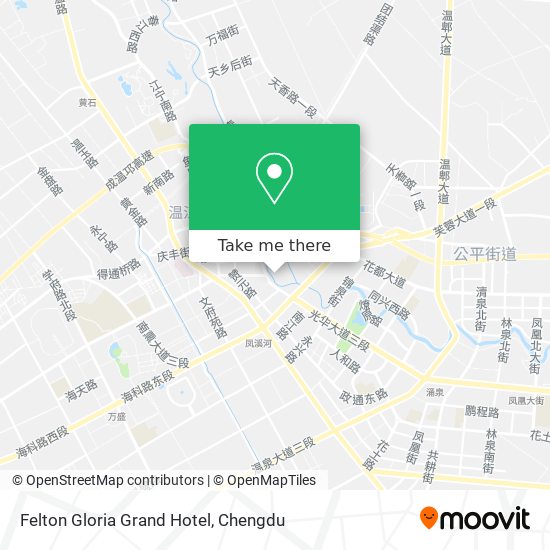 Felton Gloria Grand Hotel map