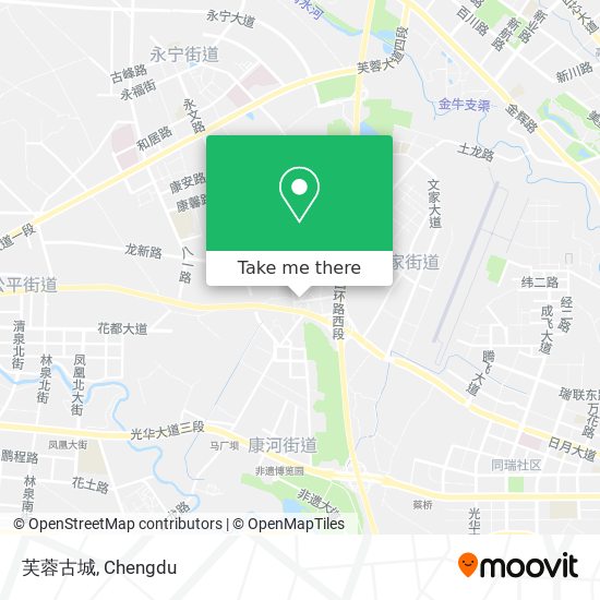 芙蓉古城 map